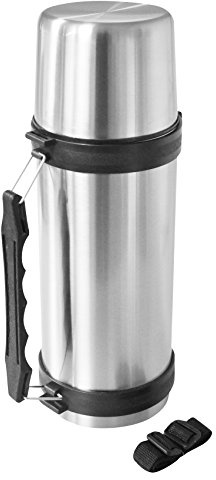 King Fisher Stainless Steel Flask, Silver, 1.5 Litre