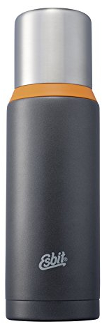Esbit Isolierflasche, Edelstahl, Dunkelgrau