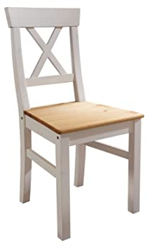 Woodroom Oslo Stuhl, Holz, Weiß, regulär