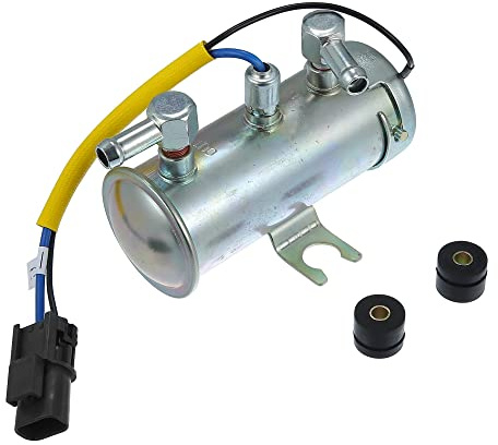 X AUTOHAUX 1 juego de bomba de combustible eléctrica universal de 24 V, tono plateado