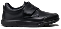 Conguitos - Zapatos Colegiales de Niño Indestructibles para Niño (Azul Marino/Talla 34)