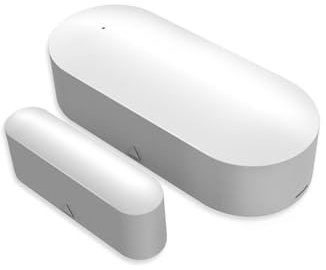 Alarmas De Puerta, Tuya Zigbee-Sensor de puerta inteligente for el hogar, Detector de ventana de seguridad, puerta corredera automática, Sensor de contacto magnético, compatible con Alexa Para La Segu