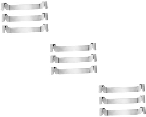 POPETPOP Lot De 3 Supports De Spatules Portables pour Plaque De Cuisson Outils D'extérieur Support De Spatules en Métal pour Plaque De Cuisson Accessoire pour Barbecue 3 Pièces X 3