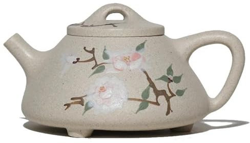Teiere Set Di Teiere Teiera Argilla Viola 240Ml Famosa Collezione Teiere Peonia Fatte Mano Collezione Minerali Grezzi Sugna Giada Bianca Fango Bollitore Cinese Teiera Set Da Tè