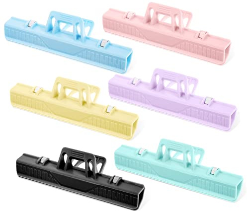 OSALADI 6stücke Buchklammern Buchklammerhalter Seitenhalter Zum Lesen Kleine Binderclips Seitenfixierklammern Notenklammern Seitenhalterklammern Seitenfixierhilfen Für Notenhefte Dokumente