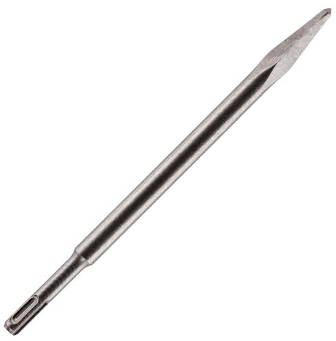 Rennie Tools SDS Moil Point Chisel Bit x 250mm Long. For Breaking Concrete, Brick, Ceramics, Floor Tiles & Masonry. For SDS & SDS Plus Drills. Pointed Chisel