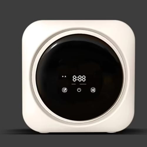 ELIKBH Lavadora de Ropa Interior, 3.5L Totalmente Automática, Lavadora Portátil, Lavadora Eléctrica Compacta de Pared con Secadora