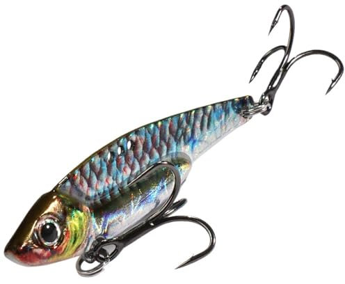 SeñUelos De Pesca Cebo de metal Jig de 7 g, 10 g, 16 g, 20 g, cucharilla giratoria que se hunde, anzuelo triple giratorio, popper de acero, señuelo for pesca de lucios y carpas en el mar SeñUelos Pesc
