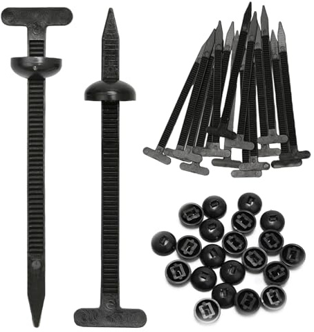 200 Piezas Hebilla Universal de Nailon para Bridas de Cable, Bridas de Bloqueo Automático, Bridas de Nailon Autobloqueante para Reparación Diaria de Coche