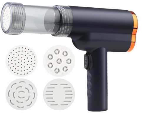Máquina Eléctrica Para Hacer Pasta | Máquina de Hacer Pasta Casera,Accesorio Inalámbrico Portátil de Mano para Cocinar en Casa, Preparar Verduras y Comida