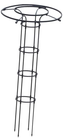 AlluraPet Gabbia verticale da giardino a forma di obelisco per rampicanti per piante, supporto per piante e piante, per rampicanti, altezza 150 cm