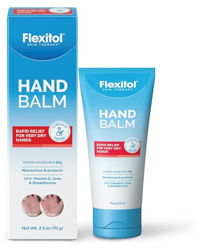 Flexitol Hand Balm, 10% Urea Hand Cream, for Frequent Handwashers | 2 oz