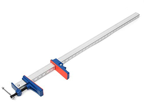 Sonsan F-Schraubzwinge, Aluminium, F-Klemmleiste, strapazierfähig, Halter, Griffentriegelung, Parallel, verstellbar, Holzbearbeitungswerkzeug, Stil Nr. 1