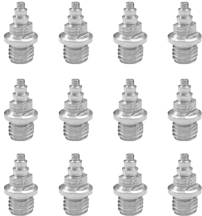 Kilter Replacement Spikes For Running & Track Shoes - Style: Xmas Tree - 6 mm (12 Pack)