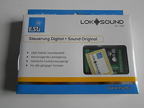 ESU LokSound 5 XL DCC/MM/SX/M4 | Leerdecoder Schraubklemmen Retail | Spur G #58513