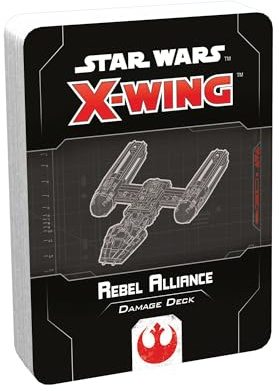 Fantasy Flight Games - Star Wars X-Wing Second Edition: Rebel Alliance Damage Deck - Miniature Game