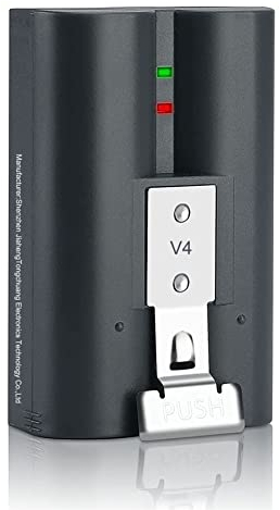 V4 Sostituzione della batteria ricaricabile per Ring, for Video Doorbell 2/3/4, Video Doorbell 3 Plus,Stick Up Cam Battery (2nd & 3rd Gen) and Spotlight Cam Battery(3.65V 6040mAh)