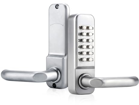 1-11 Chiffres Code Combinaison Cam Porte Multifonctionnel en Alliage de Zinc Pratique Mot de Passe Sécurité Coded Serrure Pênes Dormants pour la Sécurité du Bureau à Domicile