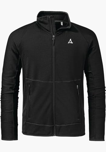 Schöffel Herren Fleece Jk Style Cascata MNS, leichte Fleecejacke mit Stehkragen aus 2-Wege-Stretch, wärmende Outdoorjacke mit 2 Außentaschen