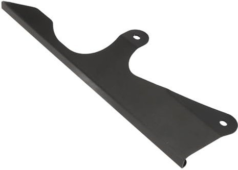 Motorrad-Kettenschutz-Abdeckungsschutz, Motorrad-Kettenschutz-Abdeckung, Motorrad-Kettenschutz, Zuverlässige Leistung aus Aluminium für Monkey 125 2018 Bis 2023 (BLACK)