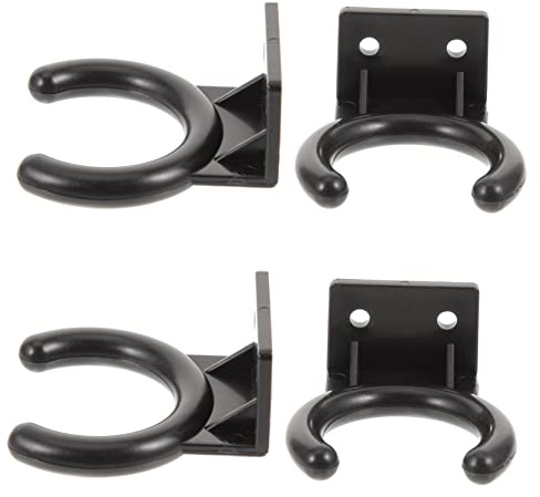 COSMEVIVI Mikrofonhalterung 33mm Innendurchmesser 4 Stück Wandmontage aus Kunststoff Stabile Mikrofonhalter Mikrofon Sicher Fixieren für Ktv und Familie