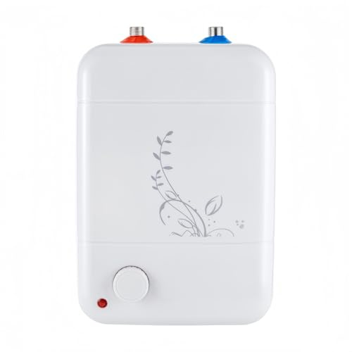 Scaldabagno Elettrico Istantaneo 1500W 8L Piccolo Scaldabagno per Cucina, Compatto e poco ingombrante