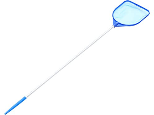 WEKADRIN Water Pond Cleaning Mesh 5 Sections Heavy Duty Skimmer Net Made of Plastic Aluminum Alloy for