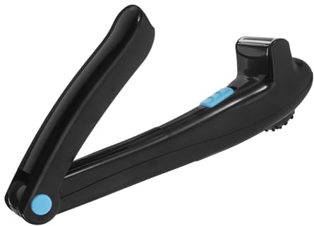Rasoio Elettrico per Schiena Nero, Rifinitore Corpo Abs | Peli Dorsali, Design Fai-da-te, Alimentazione 2 Batterie Aa Non Incluse