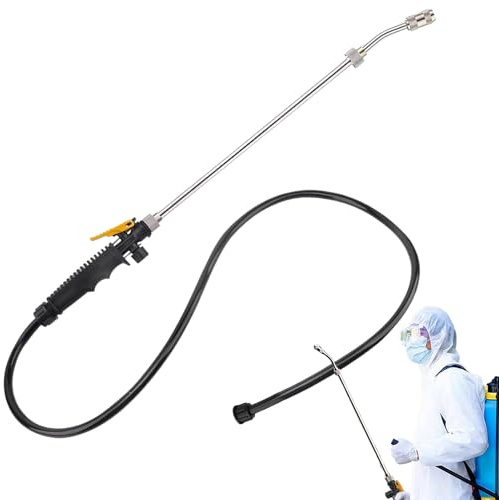 Hogvinnatil Pulverizador Eléctrico - Varilla de Riego Telescópica Ergonómica para Jardín - Accesorio Ligero De Riego para Césped, Verduras Y Cuidado del Jardín