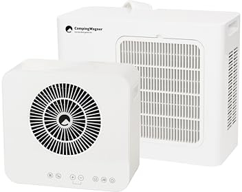 Camping Wagner CoolMade 5200 Mobile Split Klimaanlage 5200 BTU – WLAN, App Steuerung & Fernbedienung | Kühlen, Entfeuchten & Schlafmodus | für Wohnwagen, Wohnmobil, Caravan, Zelt & Räume bis 40 m³