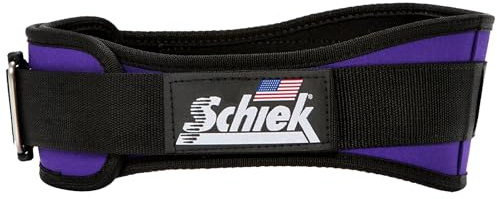 Schiek Sports Modell 2004 Gewichthebergürtel, Nylon, 11,4 cm, Schwarz