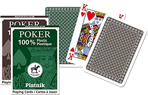1362 - Piatnik Spielkarten - Plastik Cards, 7 cm x 10 cm x 10 cm
