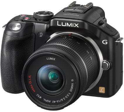 Panasonic Lumix DMC-G5KEG-K Systemkamera (16 Megapixel, 7,6 cm (3 Zoll) Touchscreen, Full-HD Video, bildstabilisiert) schwarz inkl. Lumix G Vario 14-42mm Objektiv