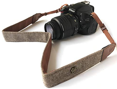 Bestele Kamera gurt Nacken Schulter Umhängeband Schultergurt Gürtel Tragegurt für Alle DSLR/SLR/Nikon/Canon/Sony/Lumix/Fujifilm/Ricoh/Samsung/Pentax ETC/Olympus Kamera