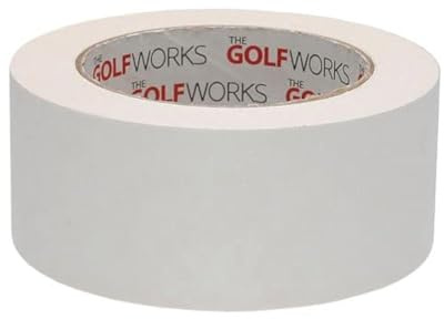GolfWorks Double Sided Grip Tape Golf Club Gripping Adhesive - 48mm x 18yd Roll