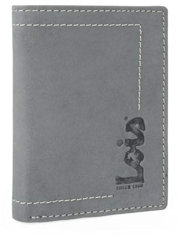 Lois - Carteras para Hombre de Piel - Cartera Hombre Piel con Monedero y múltiples Compartimentos, billeteras y monederos para Hombre jóvenes y Adultos 201518, Azul