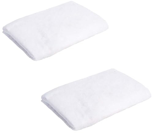 2 Universal-Filter für Dunstabzugshauben, weiß, 80 x 40, zuschneidbar