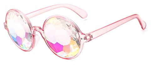 PACKOVE Kaleidoskopbrille Kaleidoskop-Brille kaleidoskop partybrille Sonnenbrille Kristall
