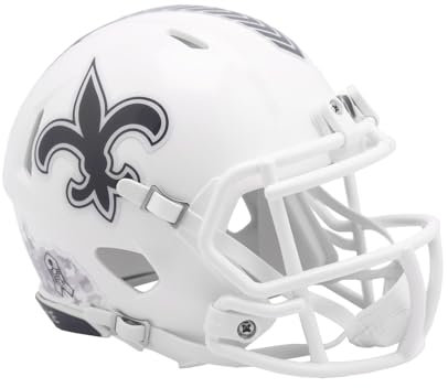 NFL New Orleans Saints Salute to Service 2024 Mini Helm Speed Footballhelm