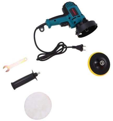 MUCKLILY 1set Lucidatrice Elettrica Per Auto Macchina Per Lucidare e Cere Per Veicoli e Funzione Di Levigatura e Lucidatura Design Silenzioso e Versatile Per Finiture Di Alta Qualità