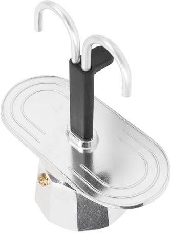 Qcwwy de Doble Cabezal, Mini para Estufa de Bricolaje de Aleación de Aluminio de 100 Ml para el Hogar y la Oficina, Diseño de Tubo Doble para Dos Tazas con Método