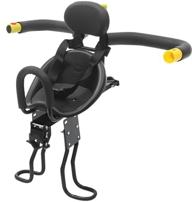 HHEMSTD Siège enfant de vélo réglable pour enfant avec guidon, siège de vélo amovible