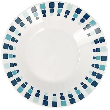 Quid Simetric Set 6 Platos Hondos Porcelana 20cm Porcelana Apto Microondas Apilable