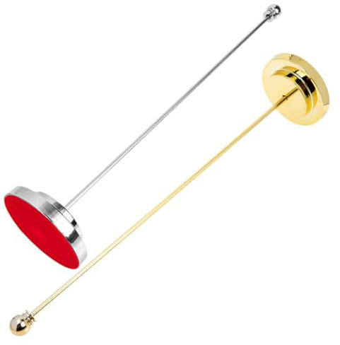 KONTONTY 2pièces Support De Drapeau De Table Bureau Base Décorative Mât pour Drapeau Compact Fourniture De Bureau