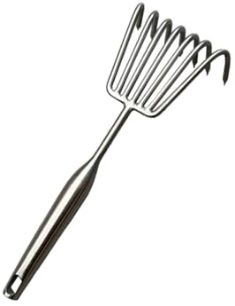 Sharplace Râteau à main, râteau de jardin polyvalent à 7 dents, outil de jardinage compact, motoculteur pour la plantation, l'élimination des mauvaises, S