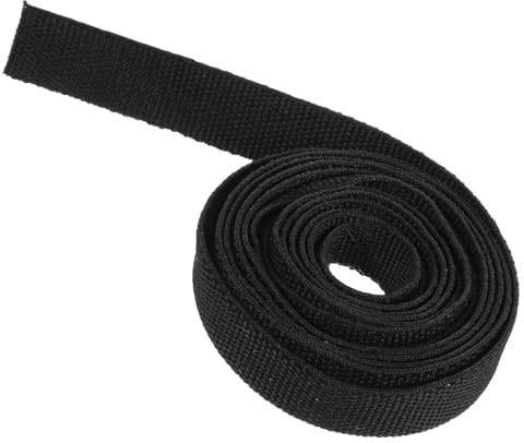 Beaupretty Gaine Thermorétractable Tressée Isolante Noire 12mm X 2m Manchon Anti-glisse Haute Résistance Abrasion Protection Thermique pour Câble Électrique Connecteurs Fil Industriel