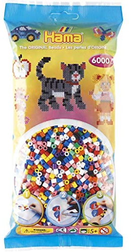 Hama 6000 Beads Pastel Mix