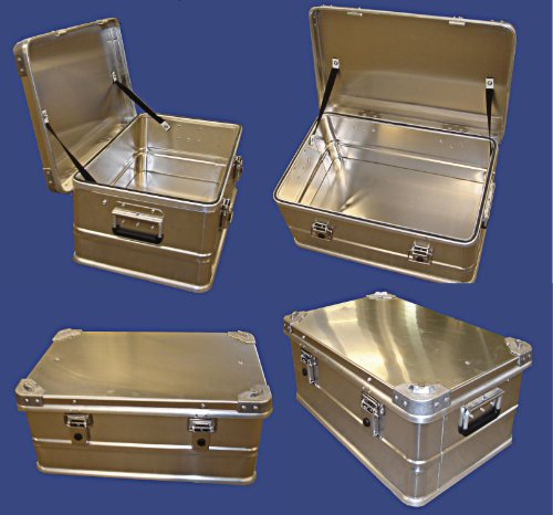 Weise Steigtechnik Alubox Alu-Kiste Industrie, ca 345 l 1.180 x 780 x 420 mm wassergeschützt staubgeschützt stapelbar