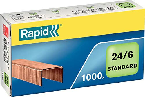 Rapid 24855700 – Tackerklammern, 24/6, 20 Stück