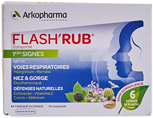 Arkopharma FlashRub 15 Comprimés